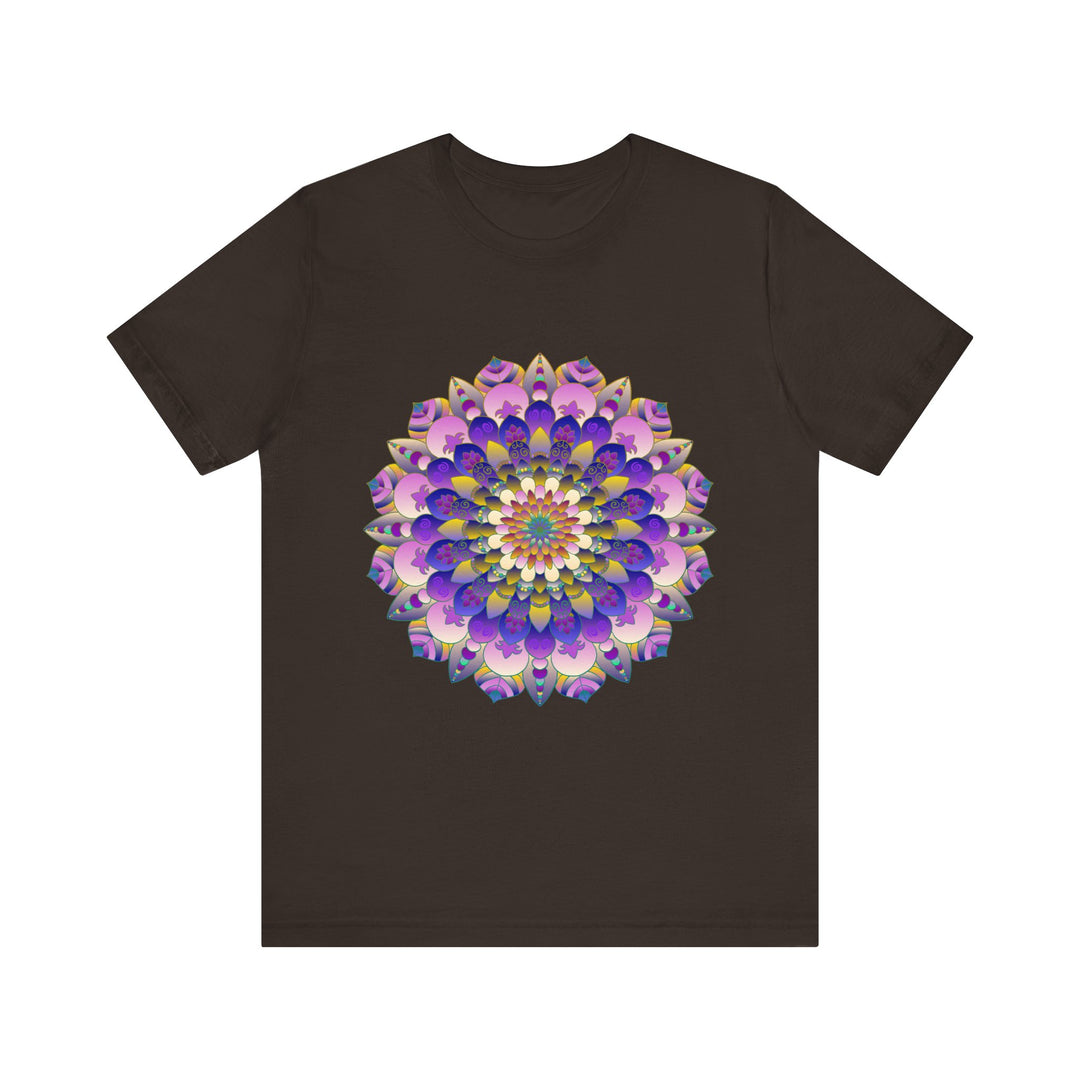 Unique and intricate spiritual art piece printed on a high-quality shirt