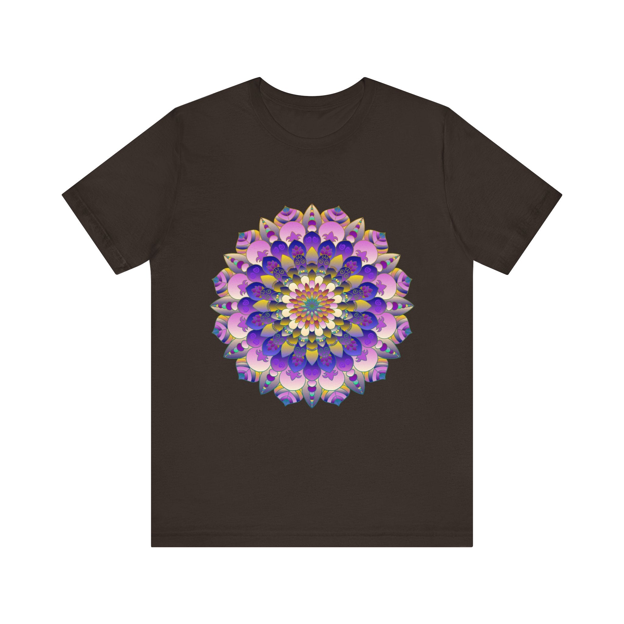 Unique and intricate spiritual art piece printed on a high-quality shirt