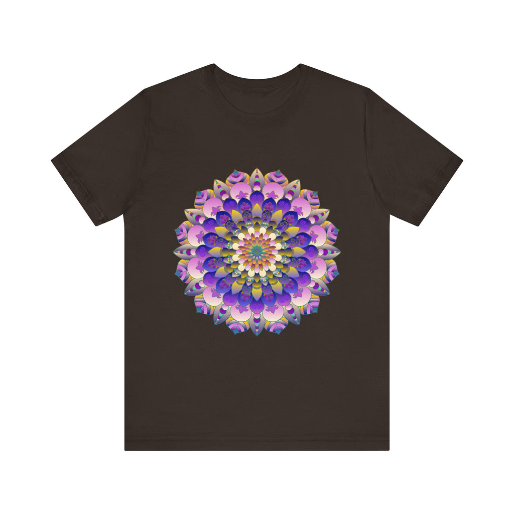 Unique and intricate spiritual art piece printed on a high-quality shirt