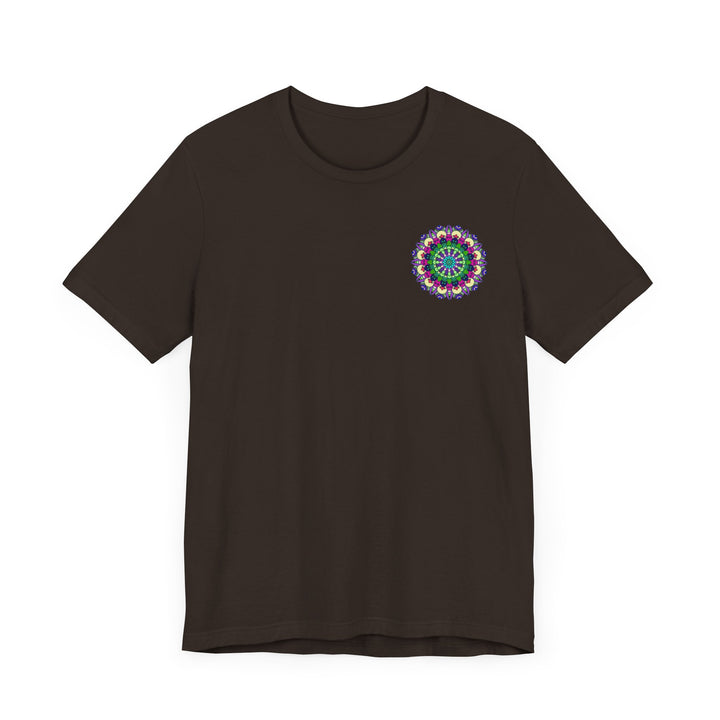 Beautiful mandala tee featuring intricate patterns for spiritual peace and harmony