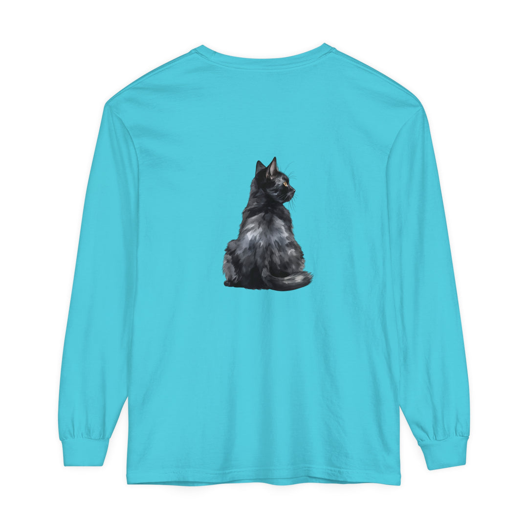  Black Cat Mystique Long Sleeve T-Shirt alt text 36