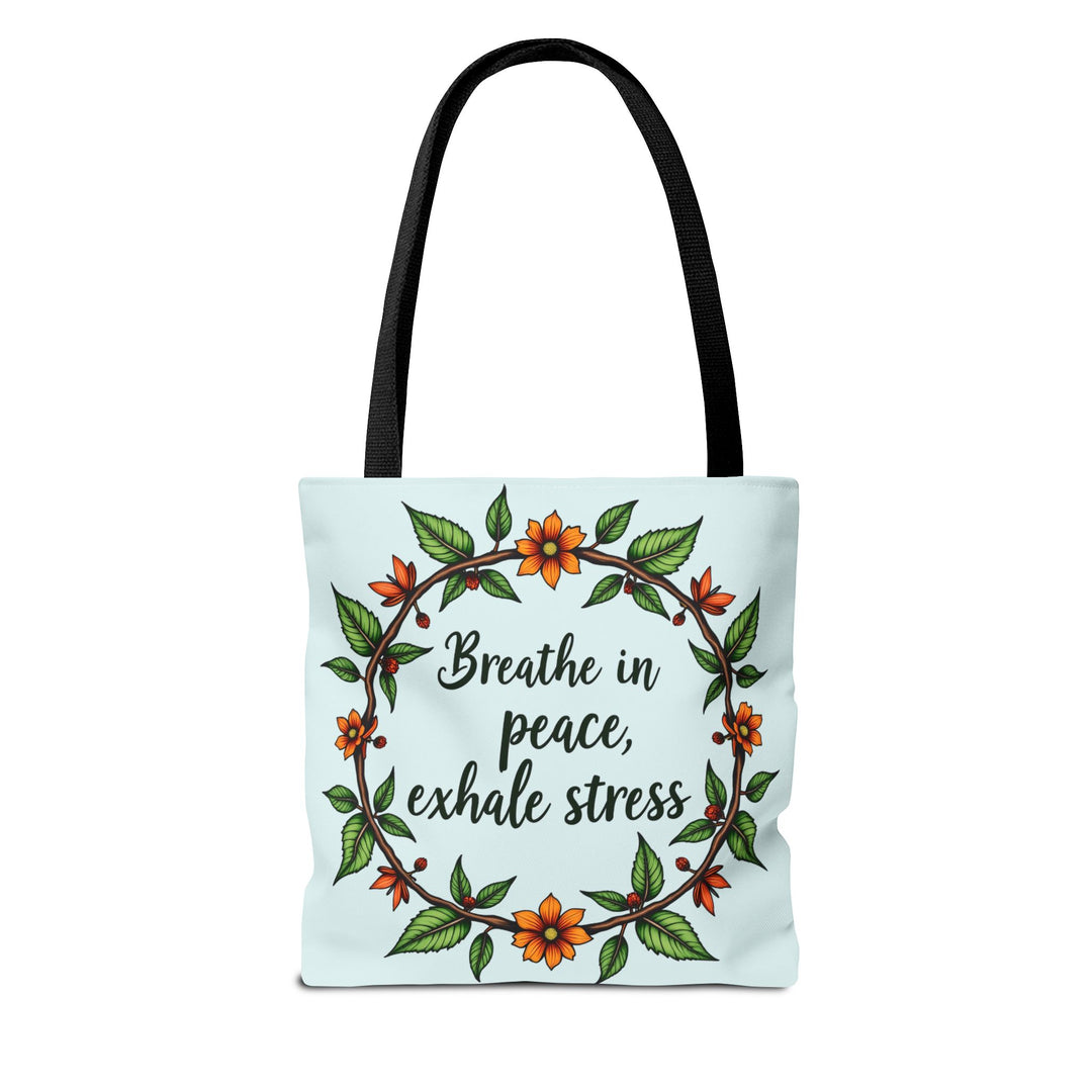 Beautiful and elegant Flower Crown Tote Bag featuring serene and stylish design