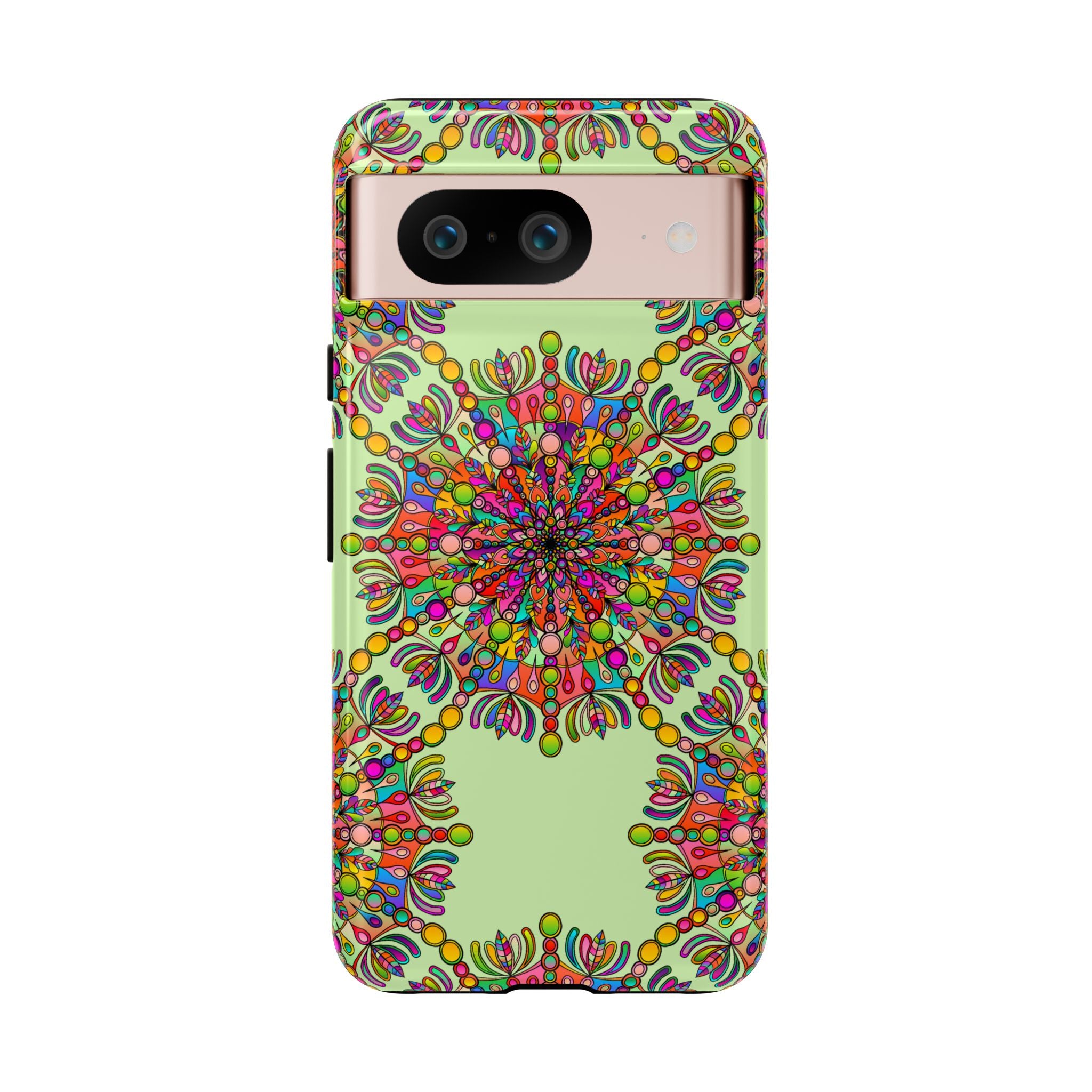 Vibrant Mandala iPhone & Google Pixel Case | Tough Cases