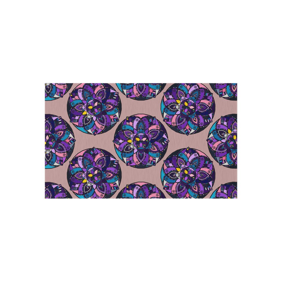 Boho-Lila-Mandala-Outdoor-Teppich