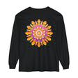 Unisex mandala long sleeve t-shirt with bright and eye-catching design