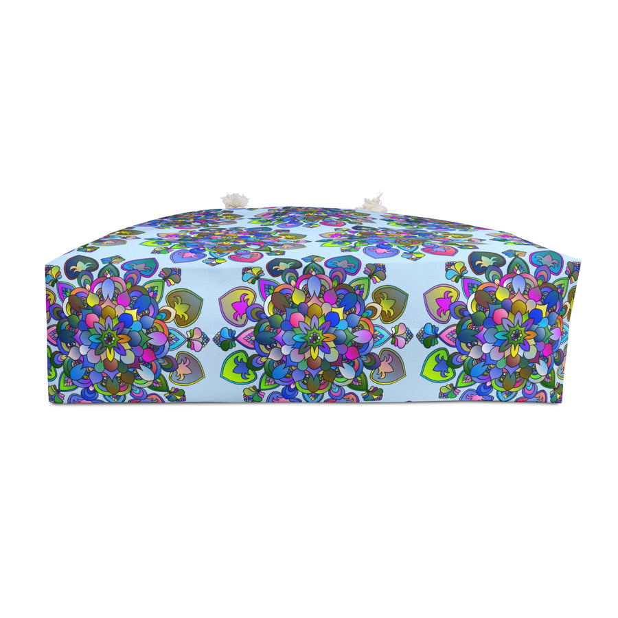 Psychedelic Floral Weekender Bag for Vibrant Outdoor Escapes