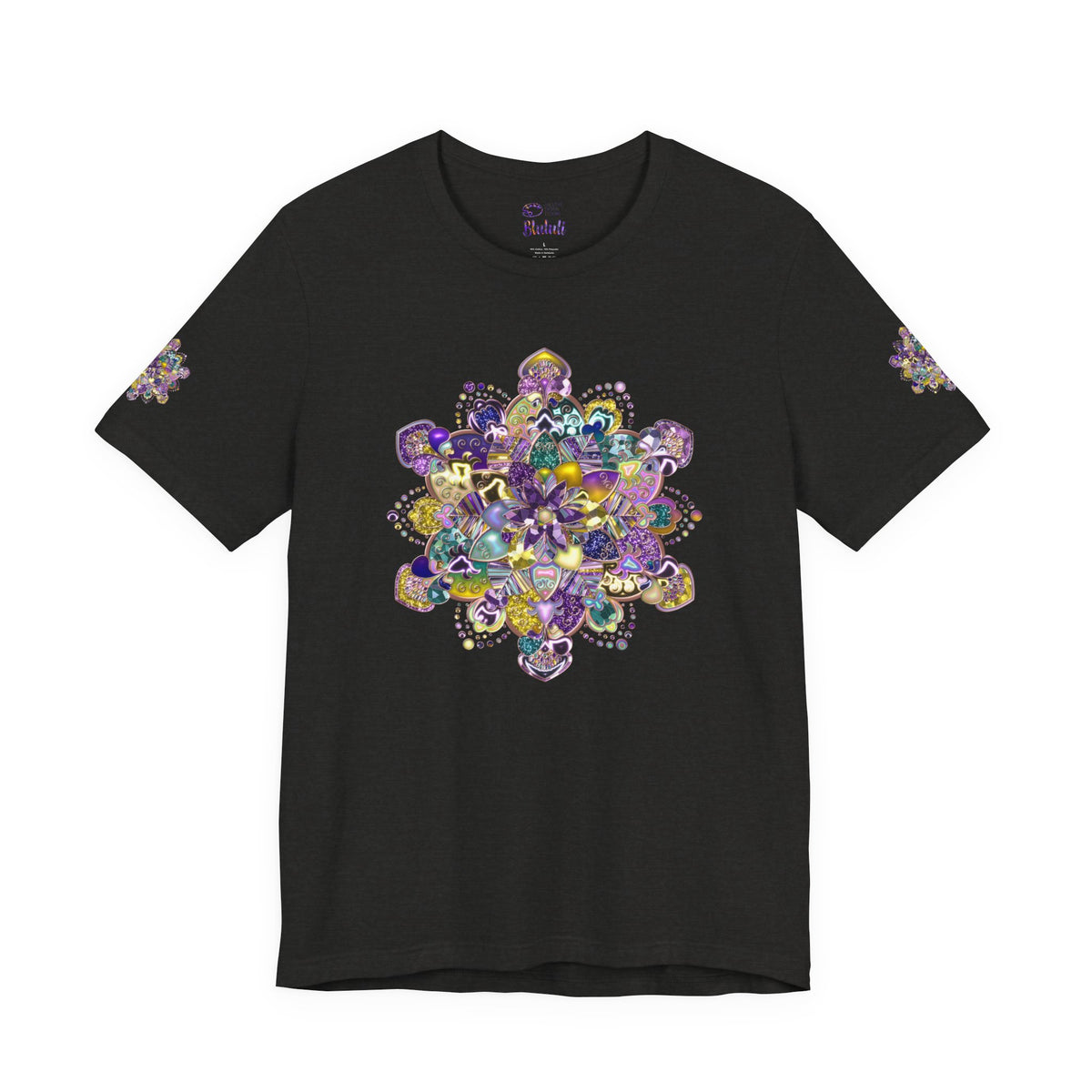 Unisex Floral Jewel Mandala T-Shirt