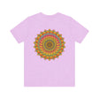 Vibrant Mandala Tee - Spiritual Peace & Harmony: A colorful, intricate mandala design representing tranquility and balance, perfect for promoting inner peace and harmony