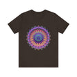 Colorful Mandala Meditation Tee with intricate and vibrant design