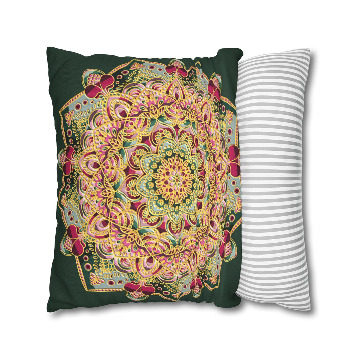 Mandala Boho Square Pillowcase