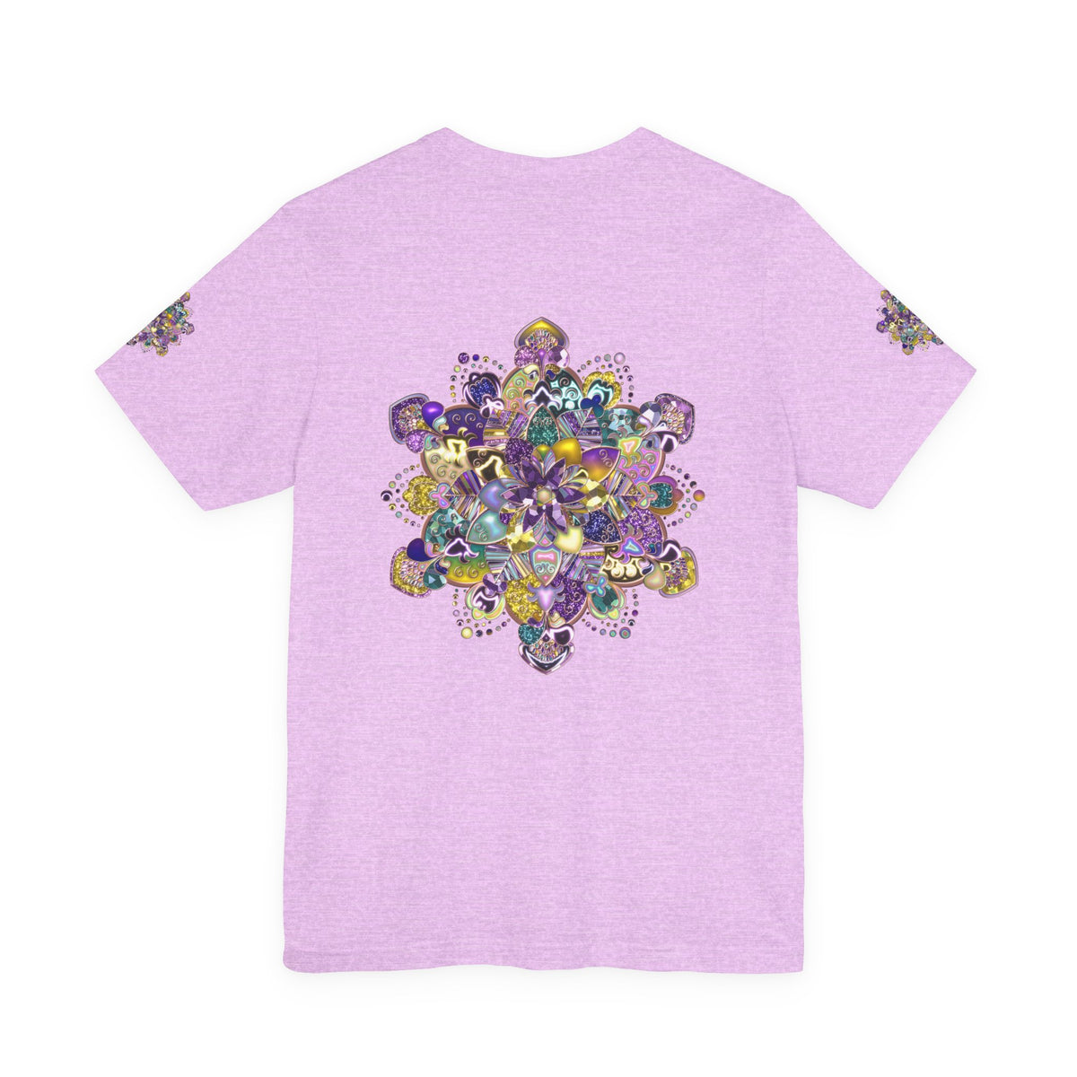 Unisex Floral Jewel Mandala T-Shirt