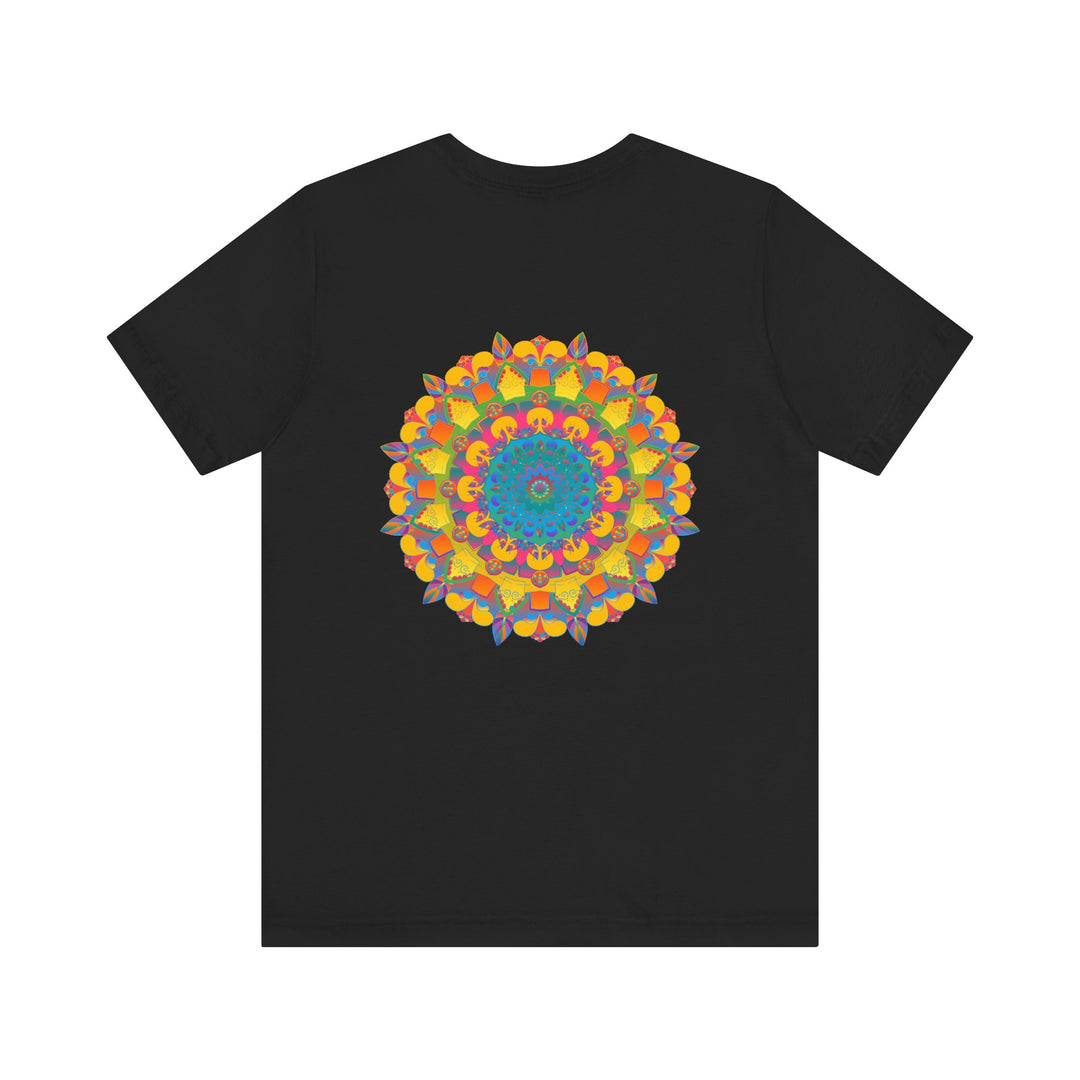 Vibrant Mandala T-Shirt featuring a beautiful design symbolizing peace and harmony