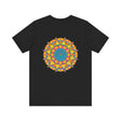 Vibrant Mandala T-Shirt featuring a beautiful design symbolizing peace and harmony
