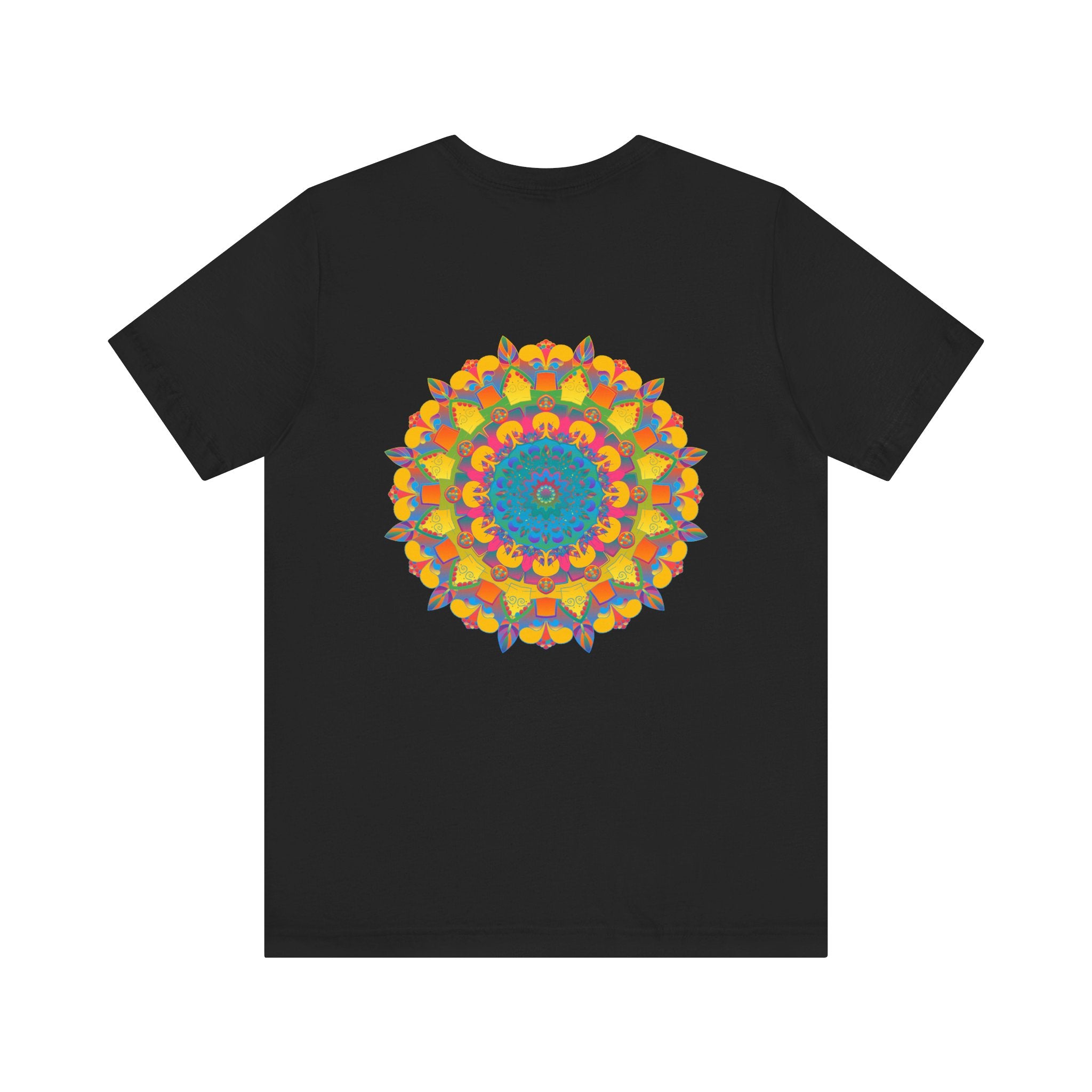 Vibrant Mandala T-Shirt featuring a beautiful design symbolizing peace and harmony