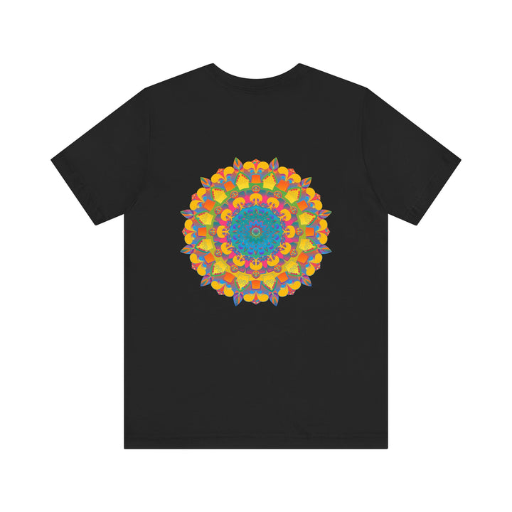 Vibrant Mandala T-Shirt featuring a beautiful design symbolizing peace and harmony