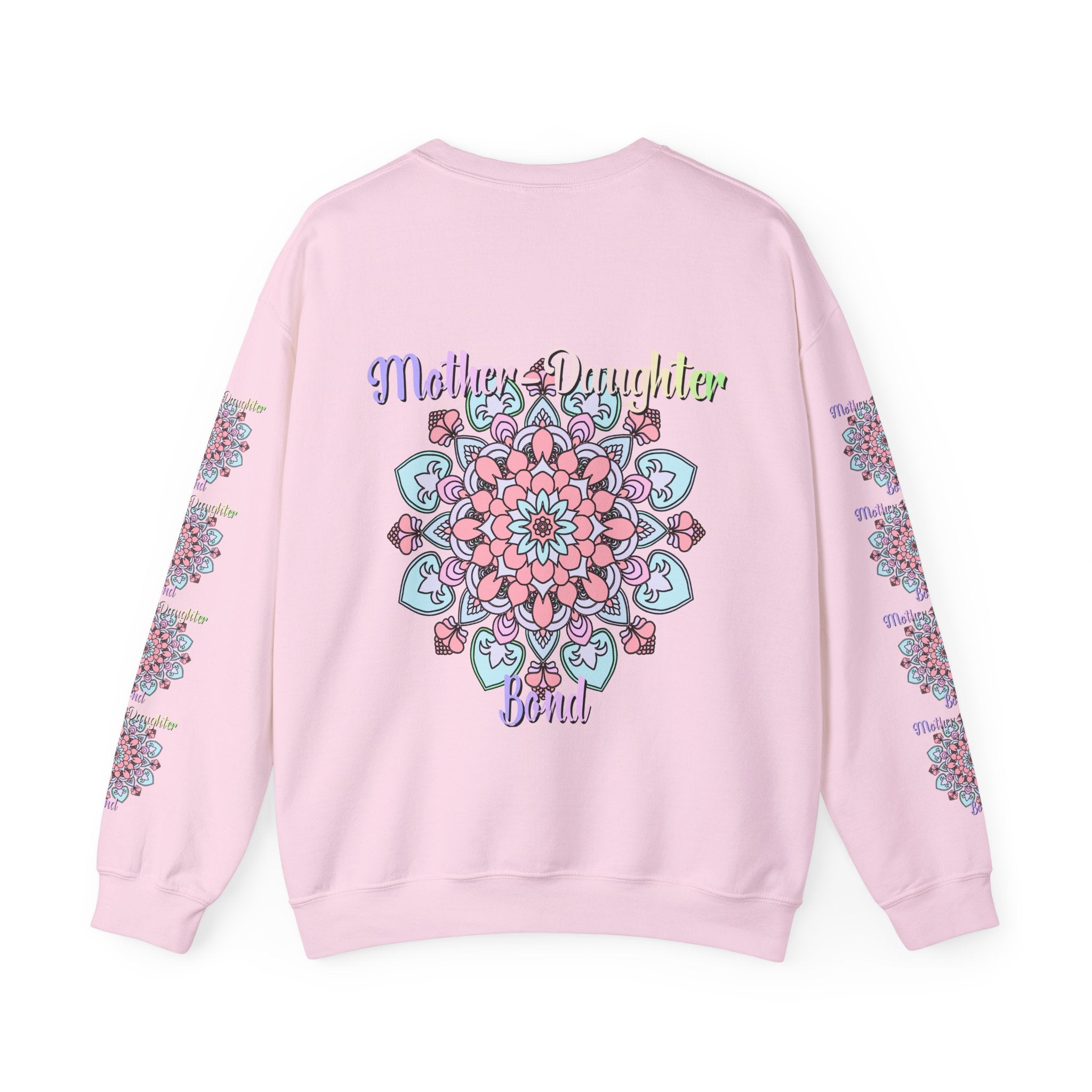 Sweatshirt mit Mandala-Muster zur Feier der Mutter-Tochter-Liebe