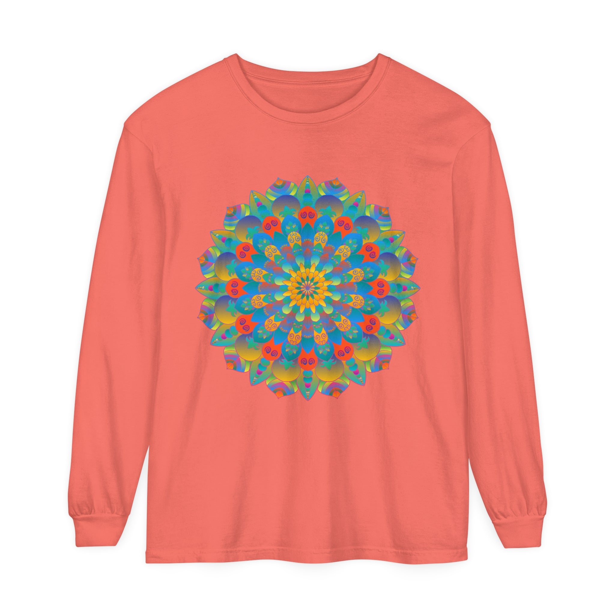 Comfortable unisex t-shirt featuring intricate mandala design