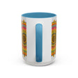 Beautiful ceramic mug featuring a colorful floral mandala design, perfect for enjoying your favorite hot beverages in style