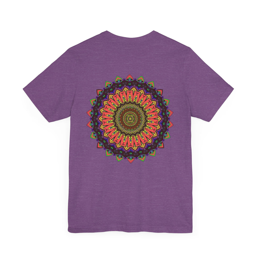 Beautiful Mandala Tee with intricate design symbolizing spiritual peace and harmony