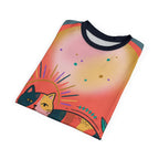 Cat Sun & Shadows Tee — "Nap, Snack, Repeat"