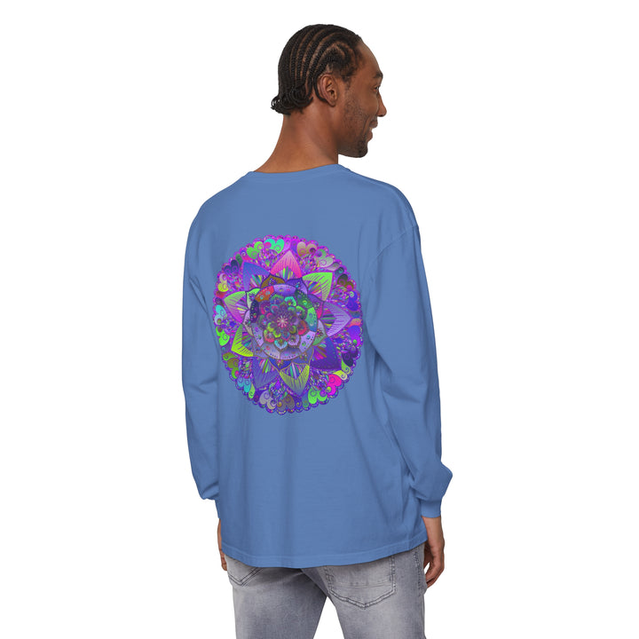 Intricate Mandala Long Sleeve T-Shirt - Psychedelic Art 35