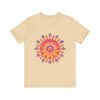 Vibrant Mandala T-Shirt - Colorful Spiritual Design alt text 4