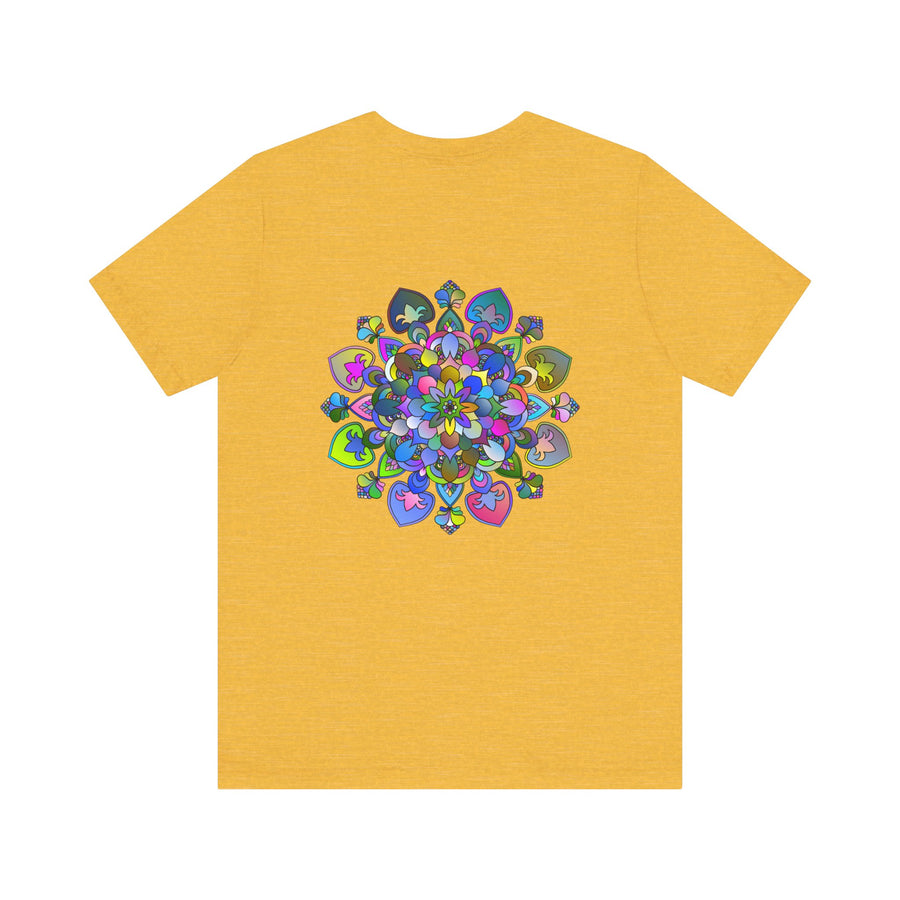 Stylish and intricate mandala tee for inner peace and tranquility