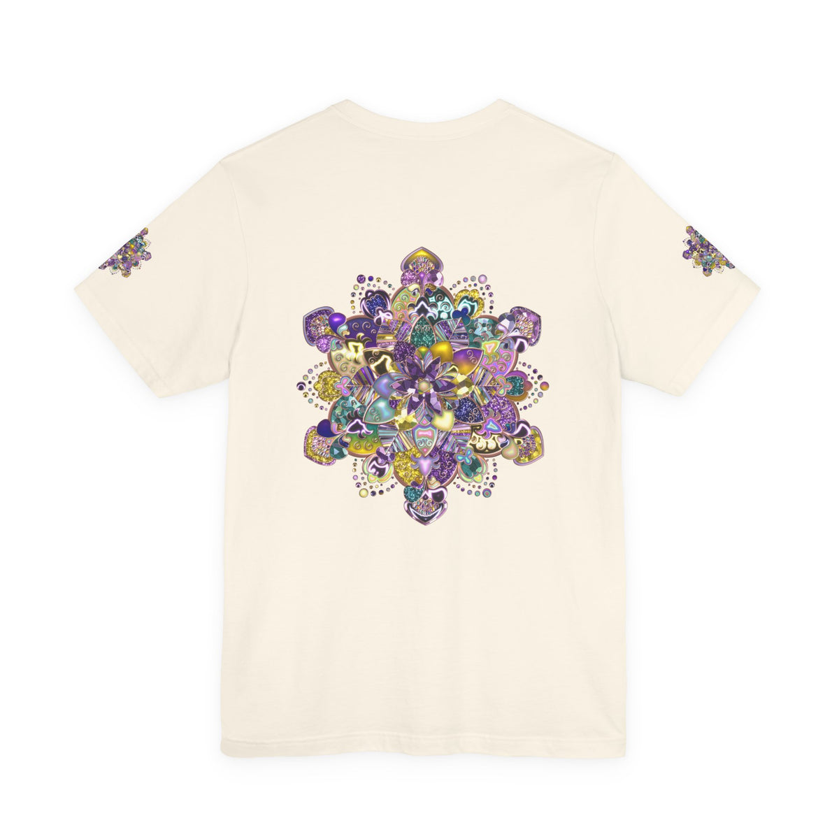 Unisex Floral Jewel Mandala T-Shirt