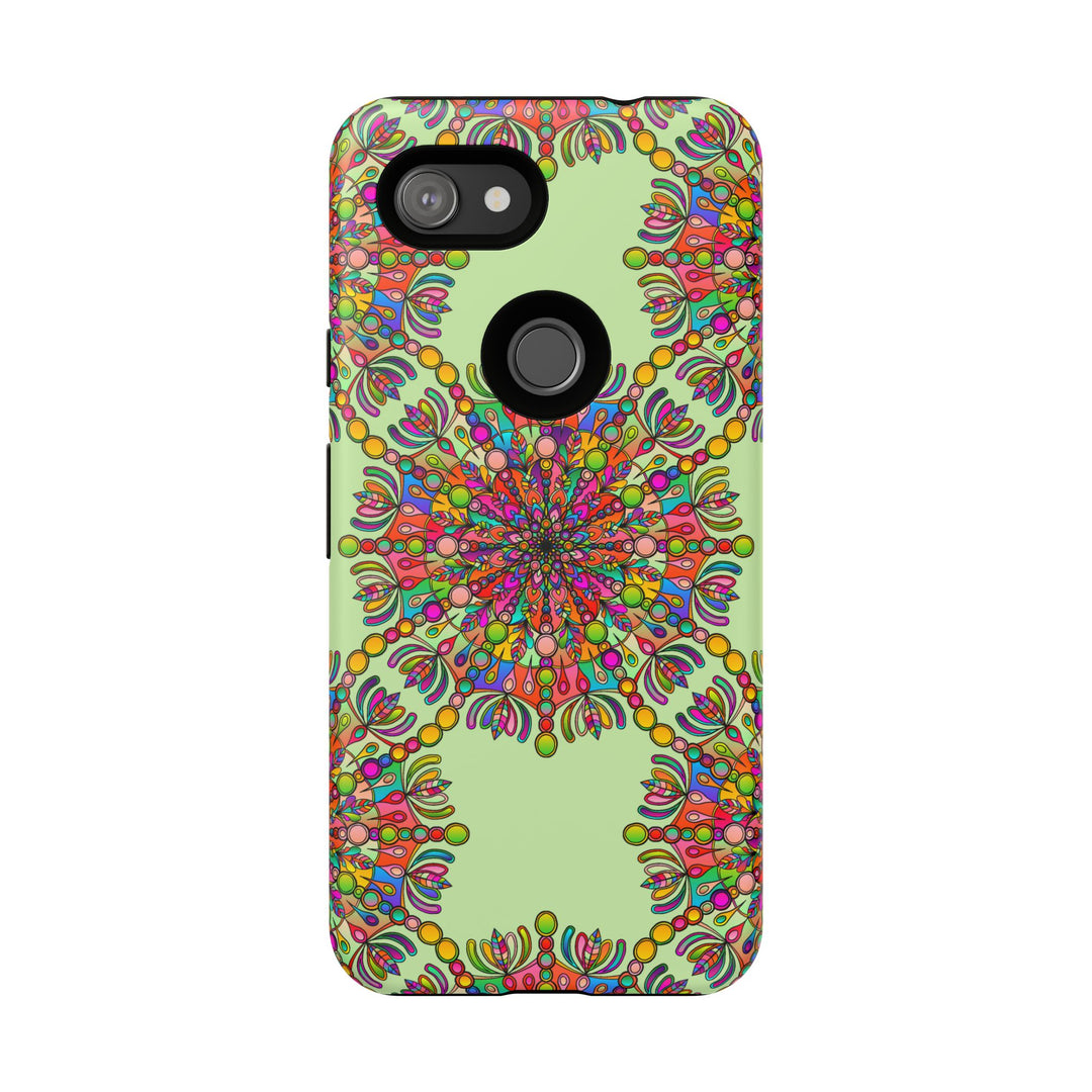 Intricate Mandala Phone Case in Lively Colors for Unique Style