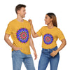 Colorful Mandala Geometric T-Shirt with intricate patterns and vibrant hues