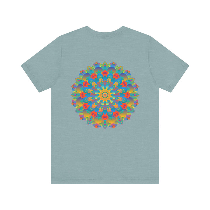  Unique and vibrant mandala t-shirt for spiritual peace