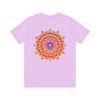 Vibrant Mandala T-Shirt featuring intricate spiritual design symbolizing peace and harmony