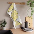 Sunny Floral Cotton Tea Towels for Bright Kitchen Aesthetics