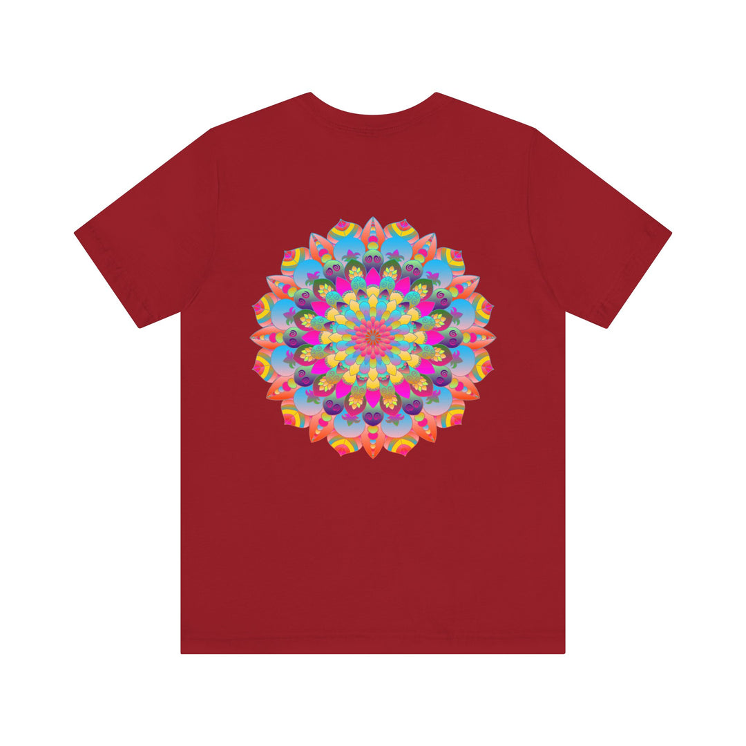 Beautiful Mandala Tee with Vibrant Colors and Sacred Meaning