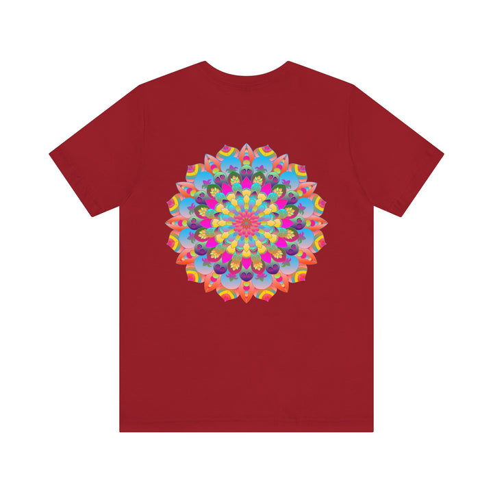 Beautiful Mandala Tee with Vibrant Colors and Sacred Meaning