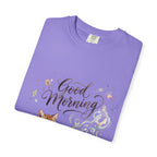 Good Morning Cat Coffee T-Shirt