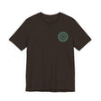 Intricate and symbolic mandala design on a comfortable t-shirt