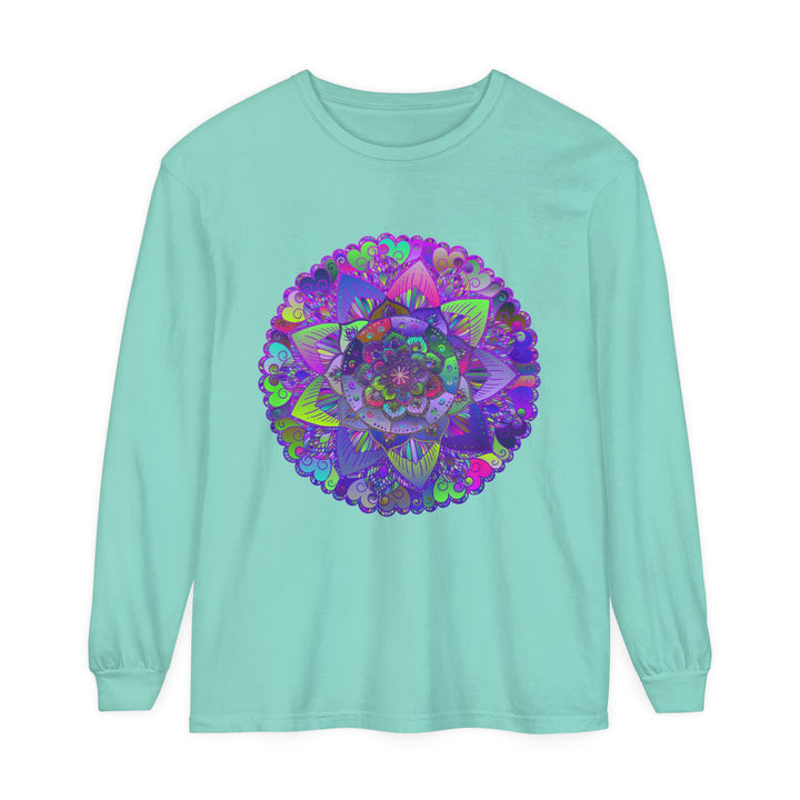 Intricate Mandala Long Sleeve T-Shirt - Psychedelic Art 17