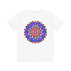 Beautiful Vibrant Mandala Tee with Intricate Spiritual Design Symbolizing Peace and Harmony