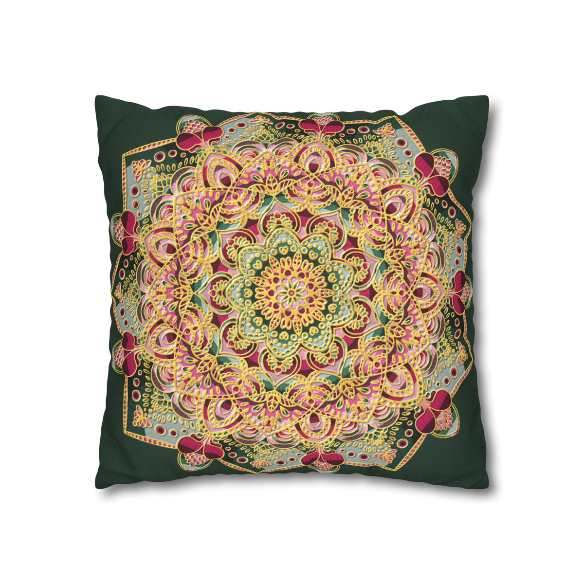 Mandala Boho Square Pillowcase