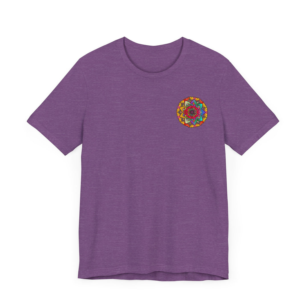 Unique and eye-catching Mandala Peace & Harmony T-Shirt perfect for spiritual events