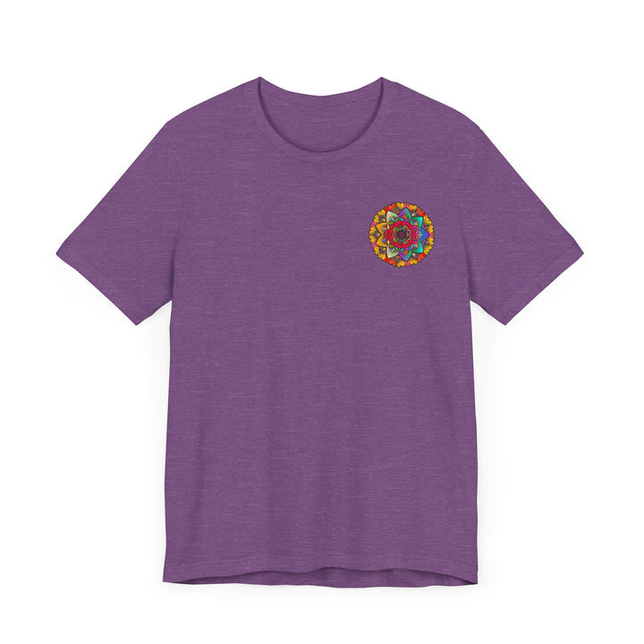 Unique and eye-catching Mandala Peace & Harmony T-Shirt perfect for spiritual events