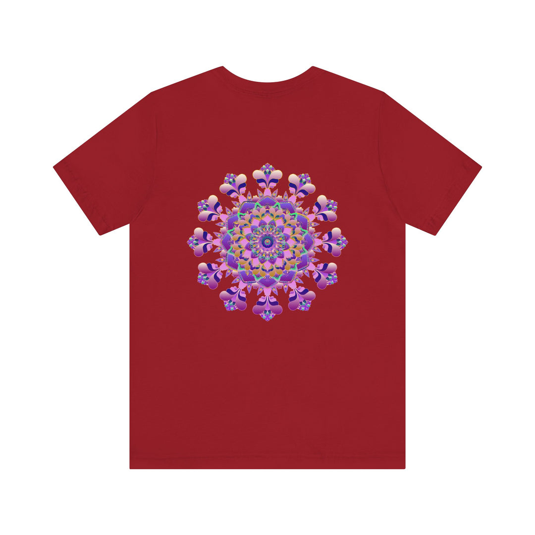 Intricate Mandala Tee pattern symbolizing the interconnectedness of all beings