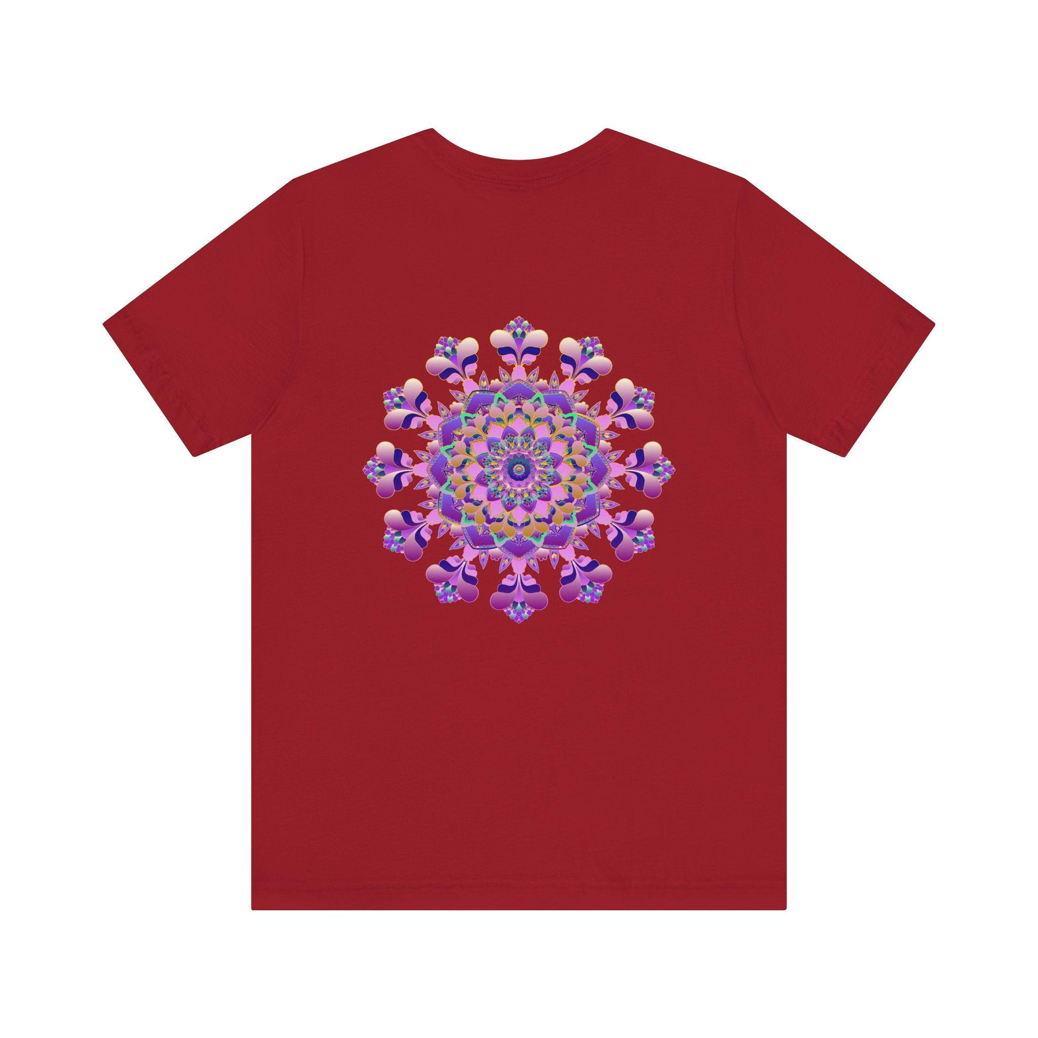 Intricate Mandala Tee pattern symbolizing the interconnectedness of all beings