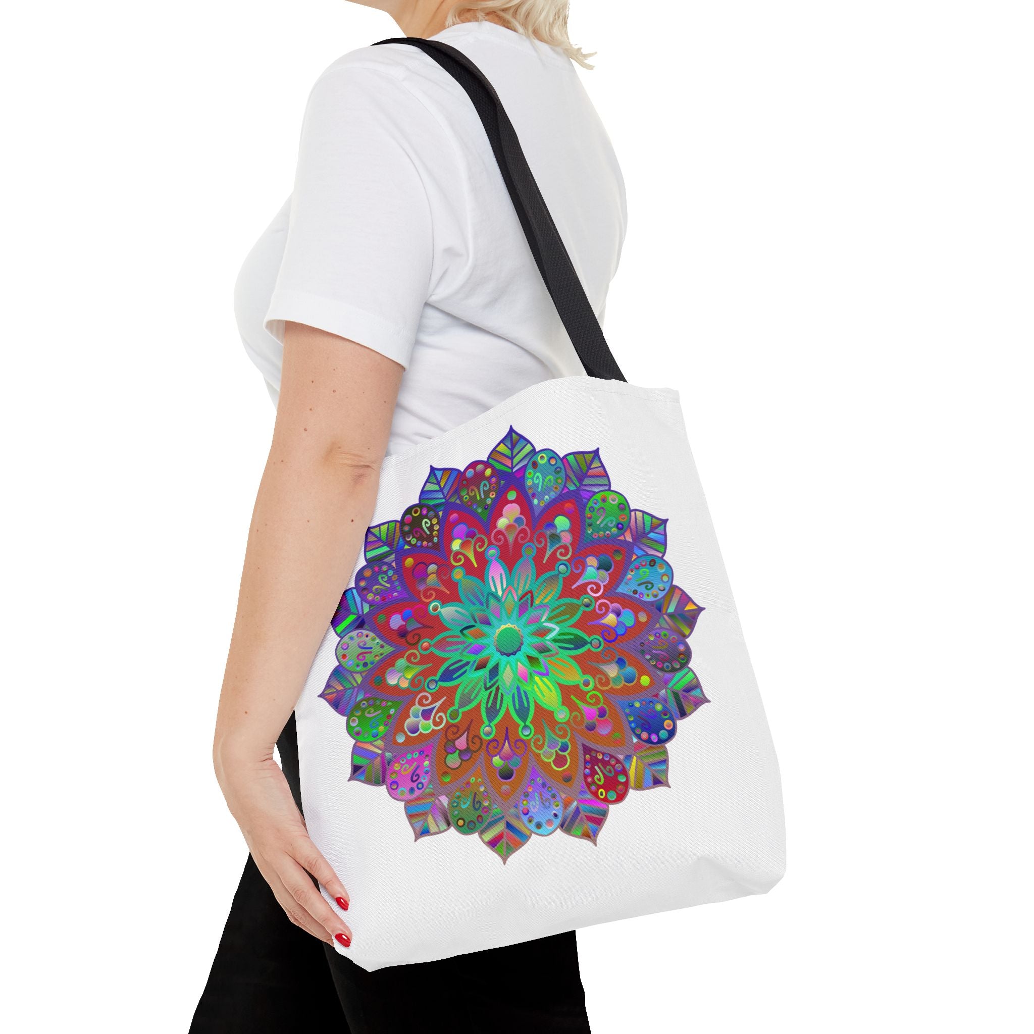 Colorful Mandala Tote Bag with beautiful and intricate design