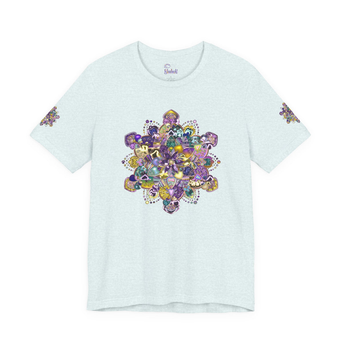 Unisex Floral Jewel Mandala T-Shirt