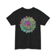Comfortable and stylish tshirt with a beautiful and vibrant mandala art print