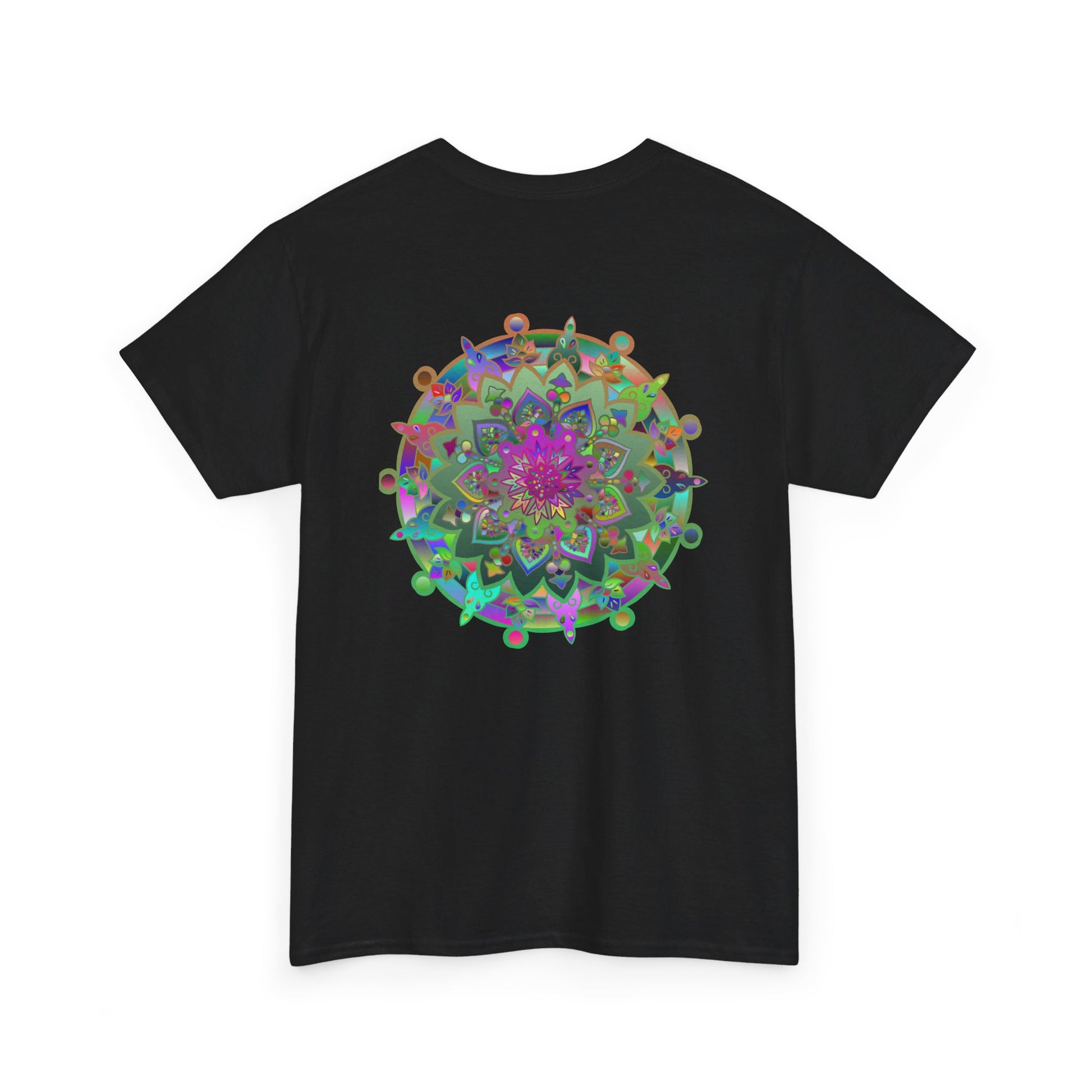 Comfortable and stylish tshirt with a beautiful and vibrant mandala art print