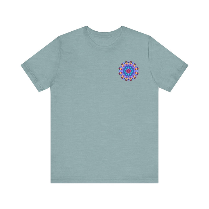 Beautiful Mandala Peace & Harmony T-Shirt featuring spiritual art and intricate design