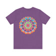 Vibrant Mandala Tee with Unique Spiritual Designs for Peaceful Vibes